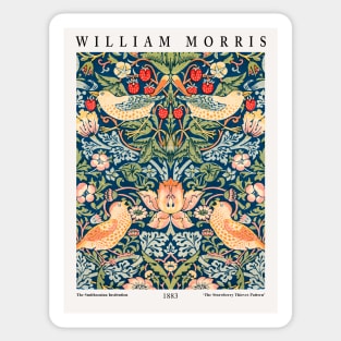 William Morris Strawberry Thieves Sticker